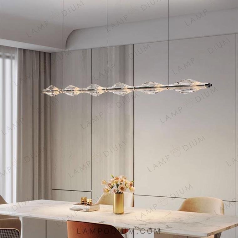 Linear, row luminaire RAVN LONG