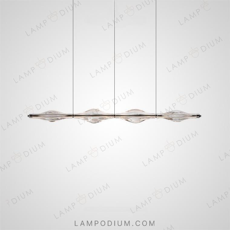 Linear, row luminaire RAVN LONG