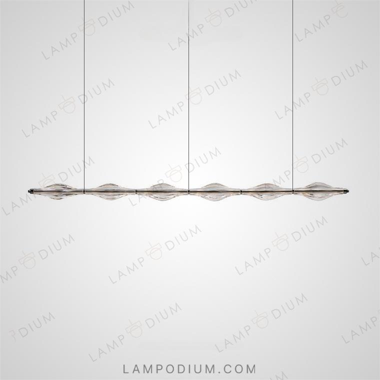 Linear, row luminaire RAVN LONG