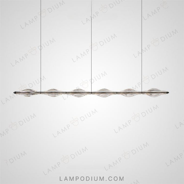 Linear, row luminaire RAVN LONG