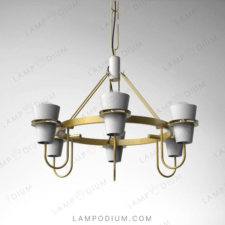 Circular chandeliers and lamps REINAR B