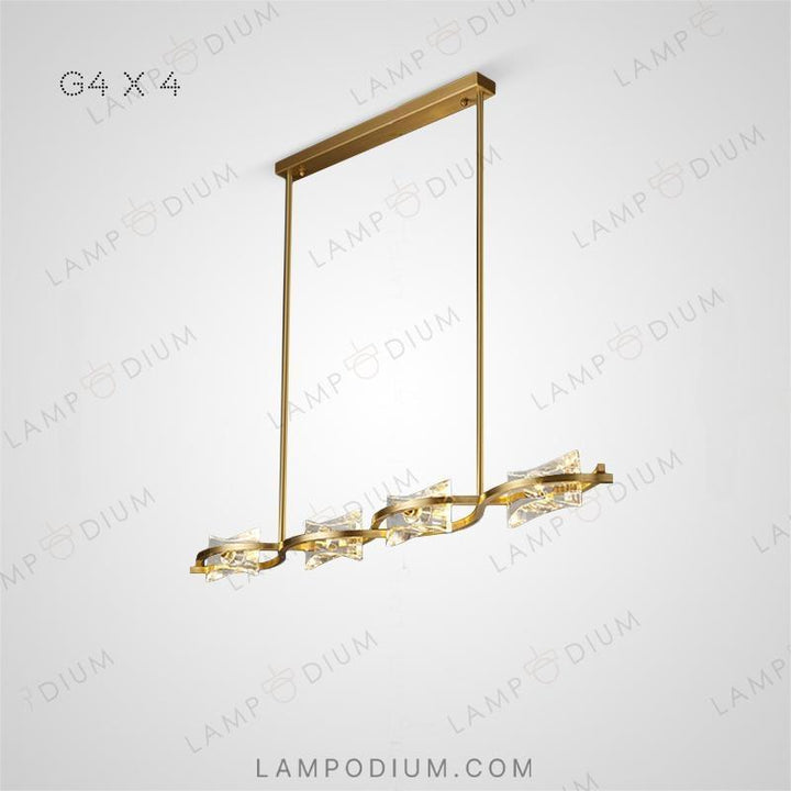 Linear, row luminaire REMINA LONG