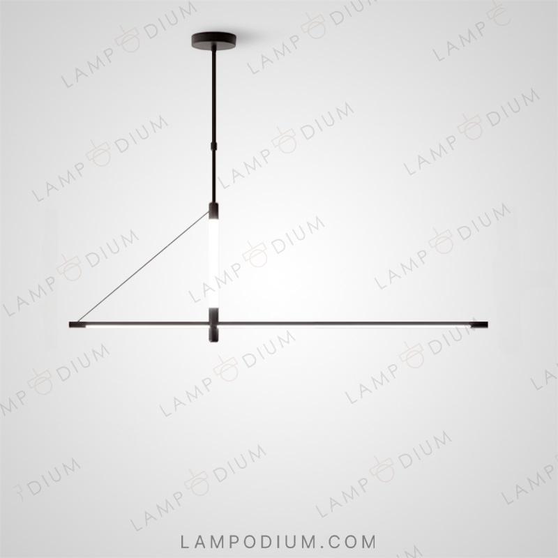 Linear, row luminaire REN