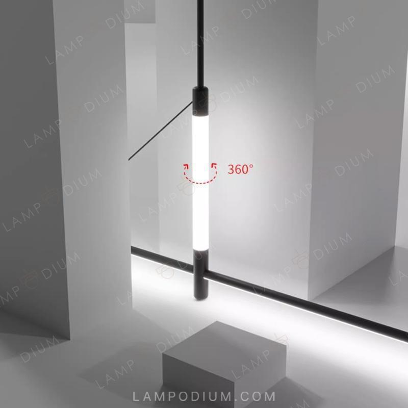 Linear, row luminaire REN