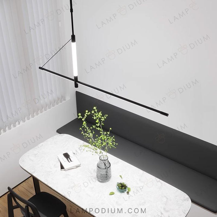 Linear, row luminaire REN