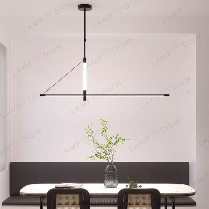 Linear, row luminaire REN