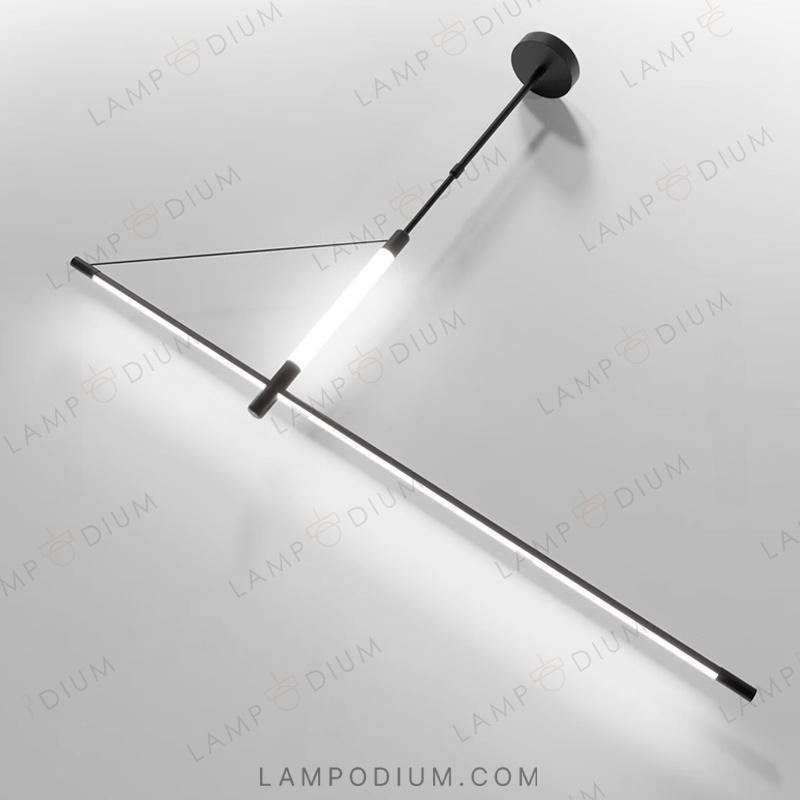 Linear, row luminaire REN