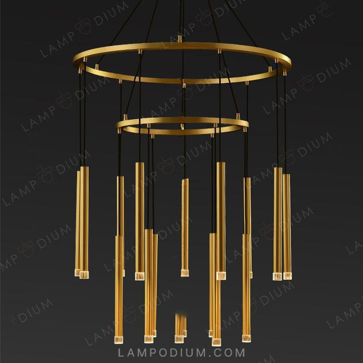 Ring chandeliers and light fixtures RHEA R