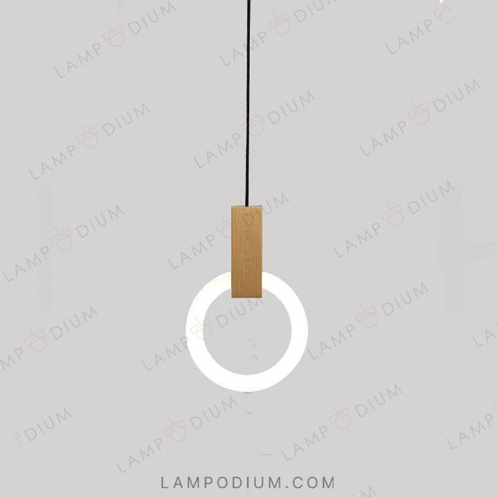 Hanging lamp RING B