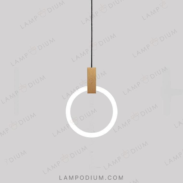 Hanging lamp RING B