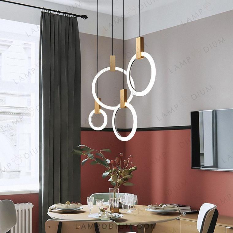 Hanging lamp RING B