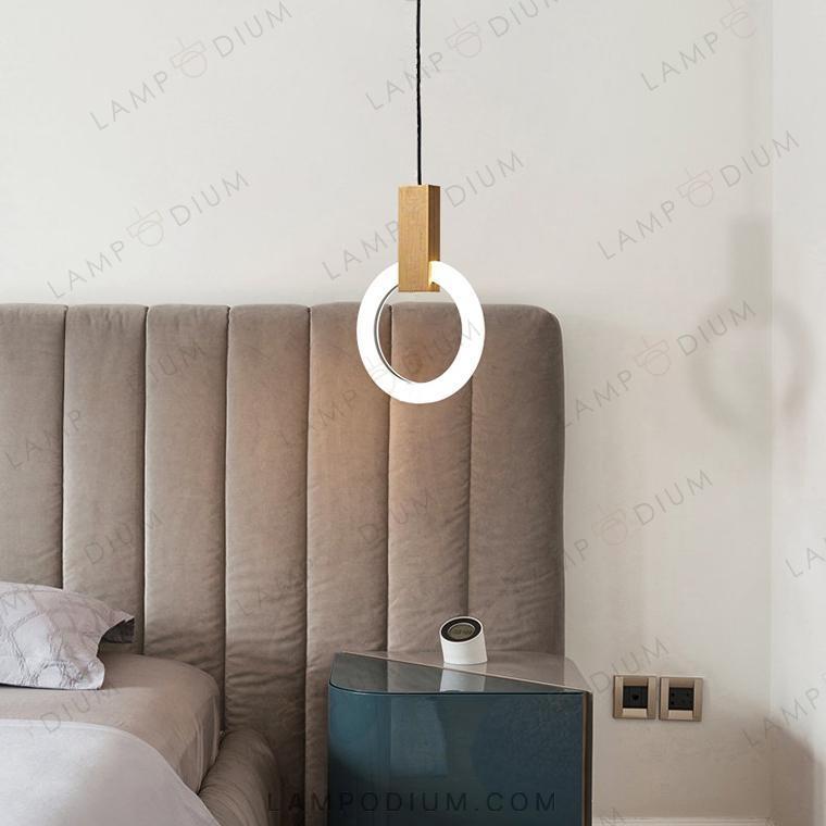 Hanging lamp RING B