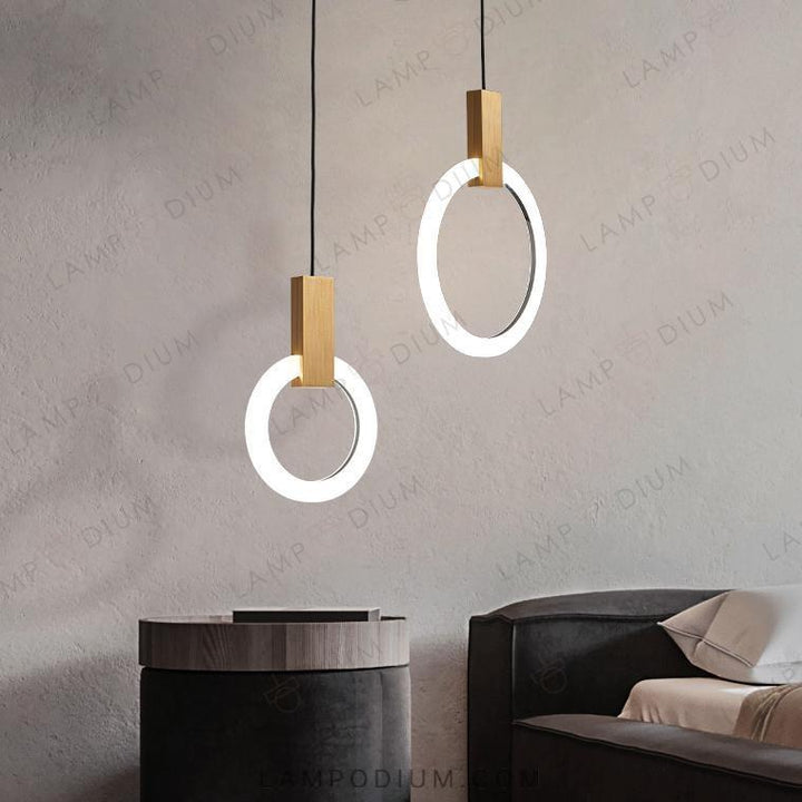 Hanging lamp RING B