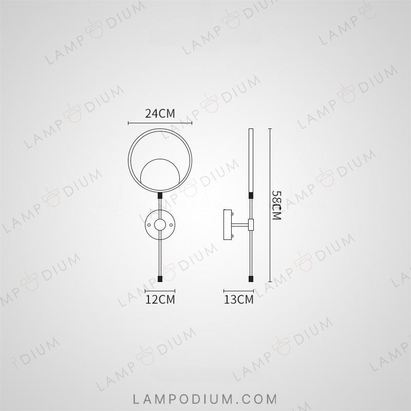 Wall lamp RISOR WALL