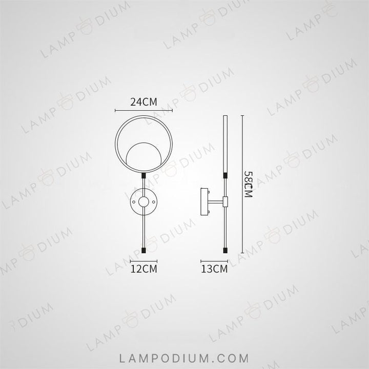 Wall lamp RISOR WALL