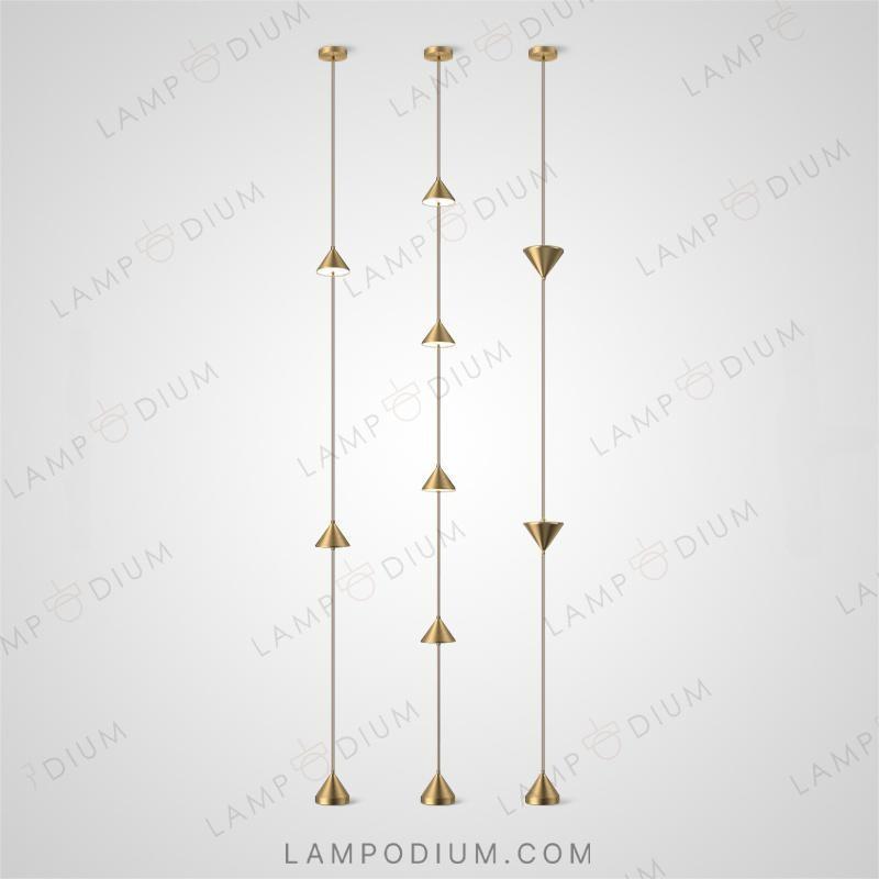 Hanging light fixture ROLAN