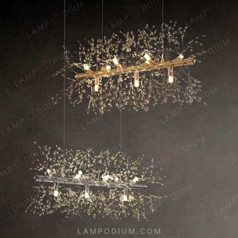 Linear, row luminaire ROSALIA LONG