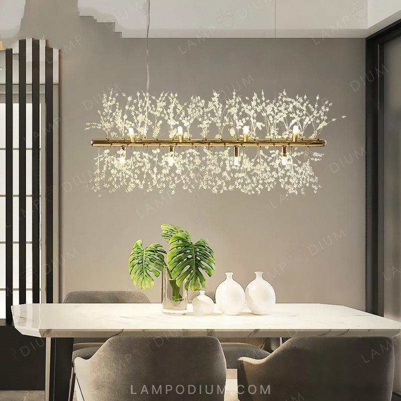 Linear, row luminaire ROSALIA LONG