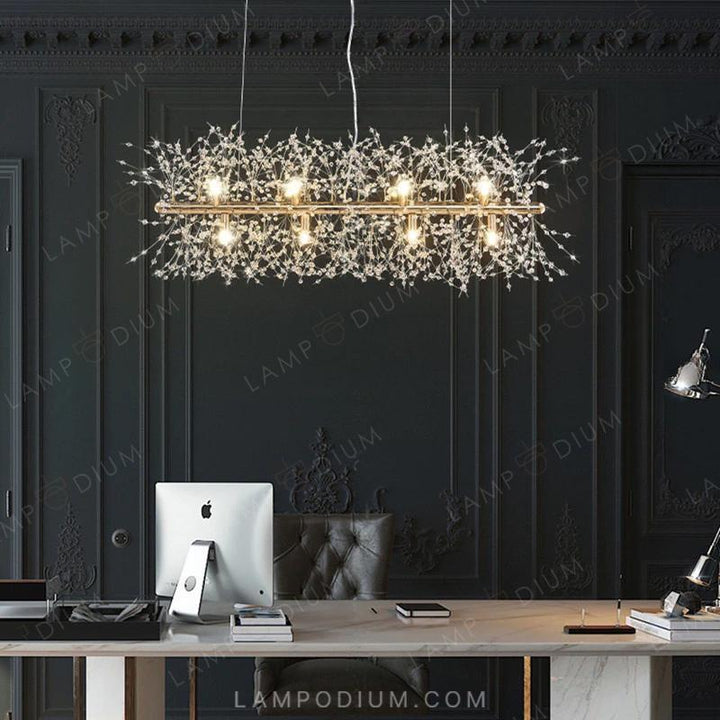 Linear, row luminaire ROSALIA LONG