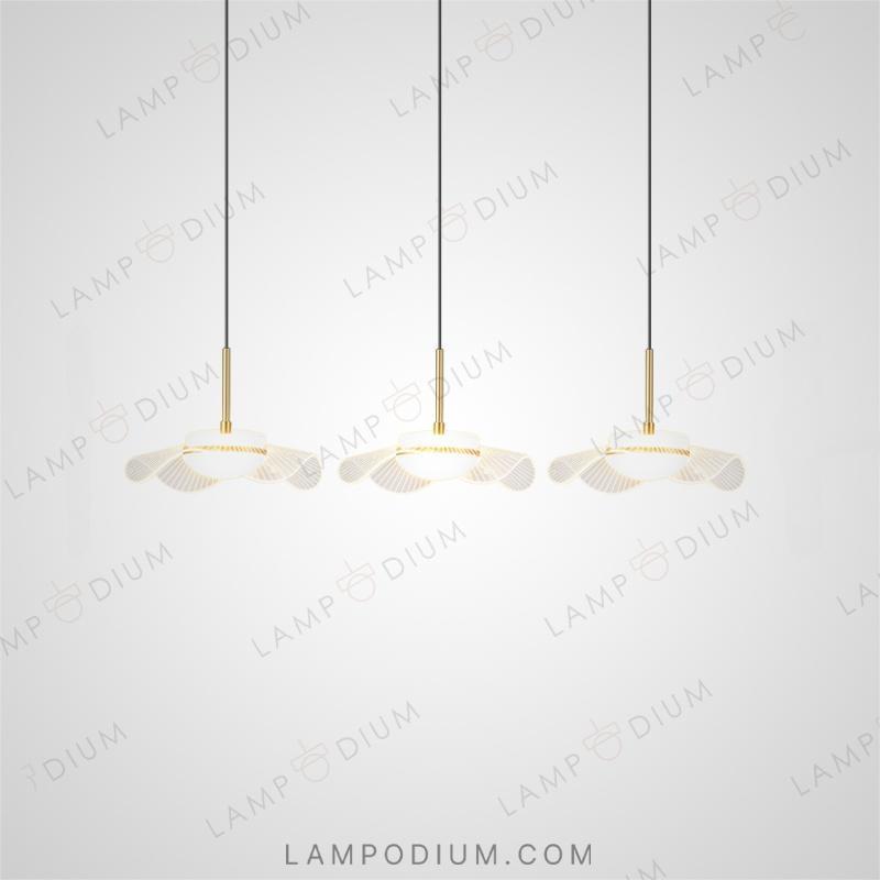 Ready combination of light fixtures ROSEL TRIO