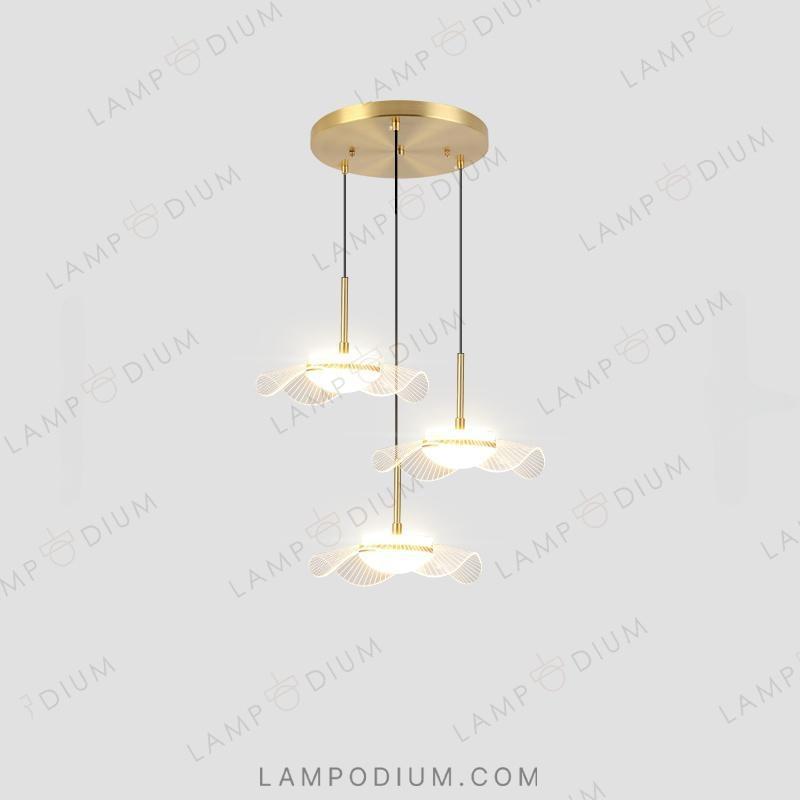 Ready combination of light fixtures ROSEL TRIO