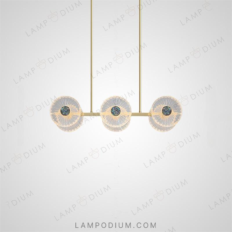 Linear, row luminaire ROSEMARY LONG