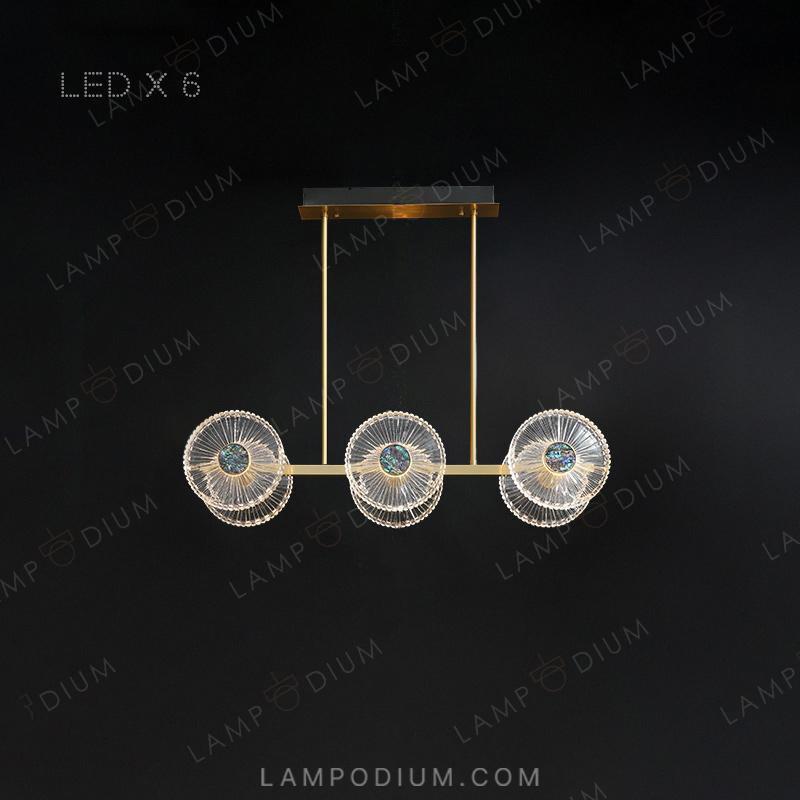 Linear, row luminaire ROSEMARY LONG