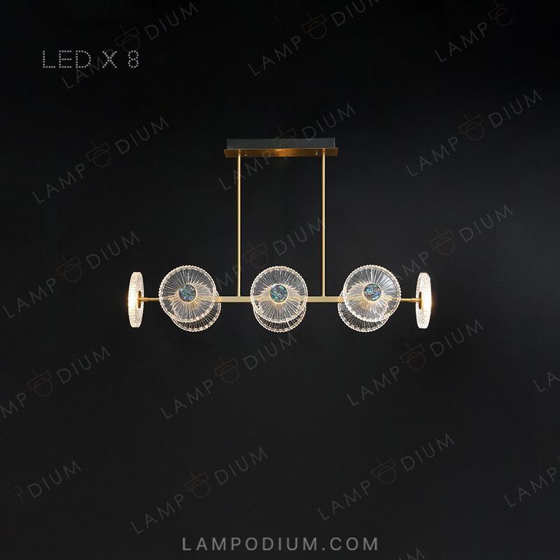 Linear, row luminaire ROSEMARY LONG