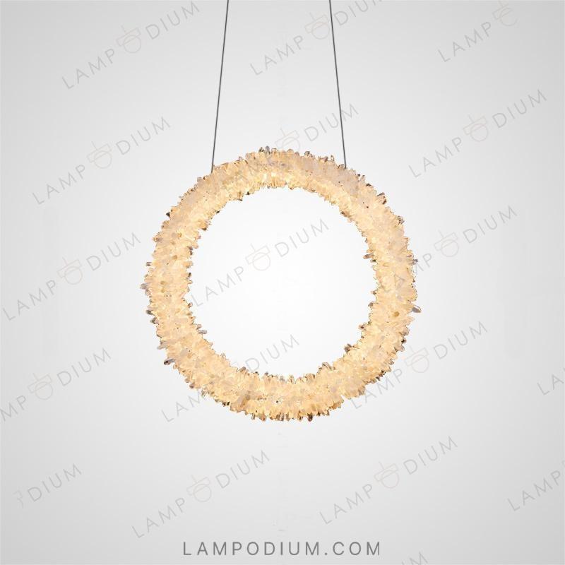 Hanging lamp ROSLYN RING