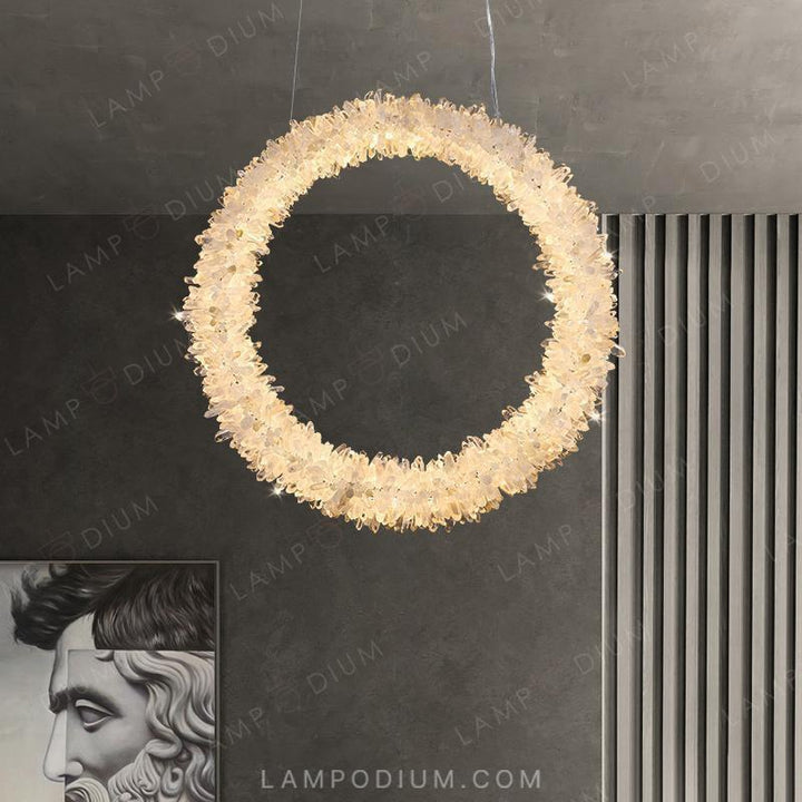 Hanging lamp ROSLYN RING