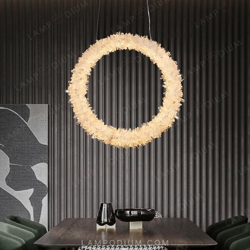 Hanging lamp ROSLYN RING