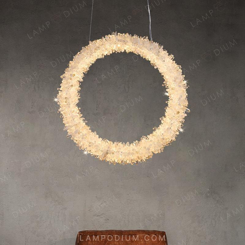 Hanging lamp ROSLYN RING