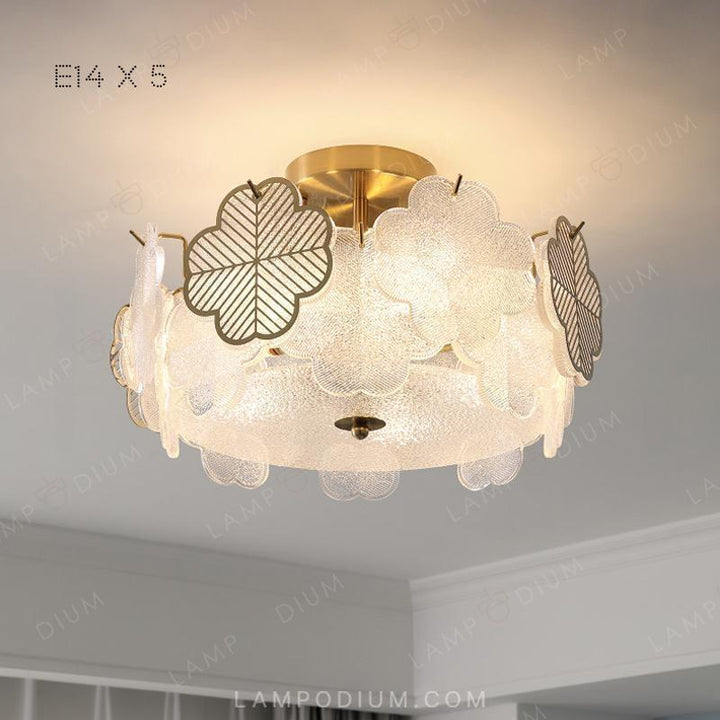 Ceiling chandelier RUBERT