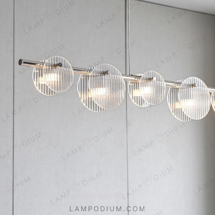 Linear, row light fixture RUTGER LONG