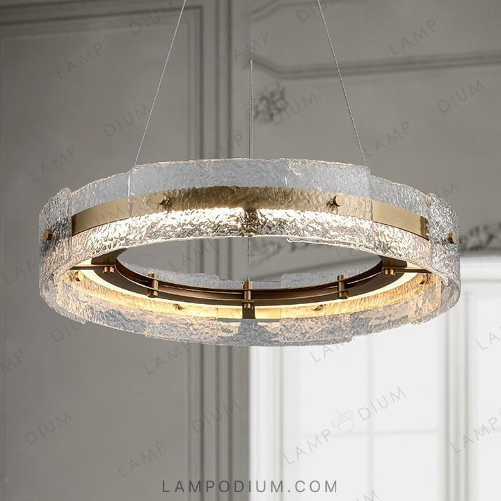 Ring chandeliers and light fixtures SAMANTHA B