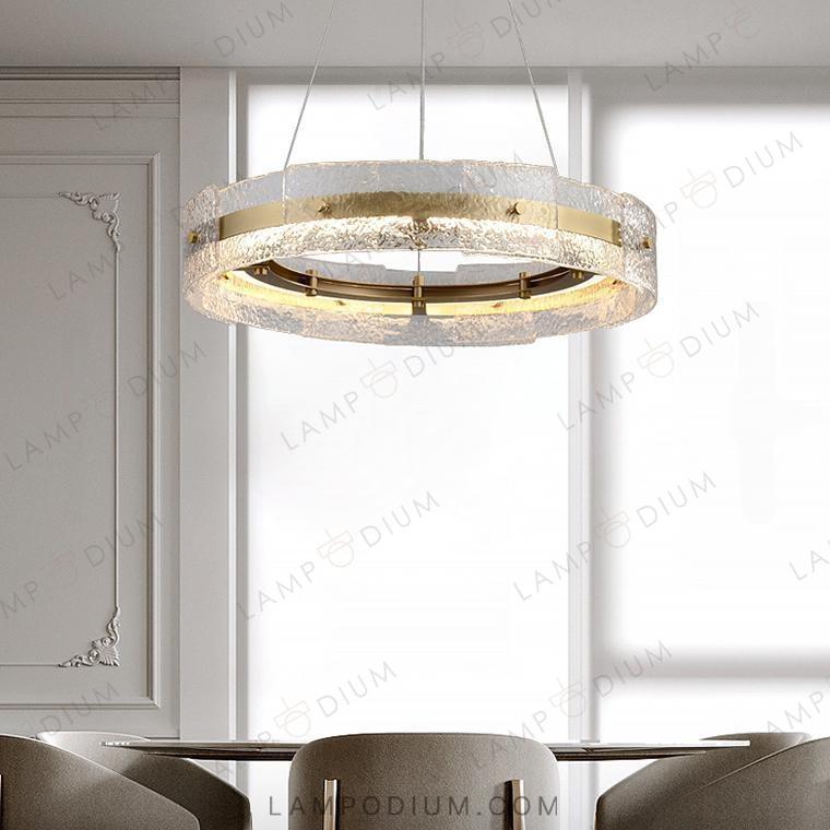 Ring chandeliers and light fixtures SAMANTHA B