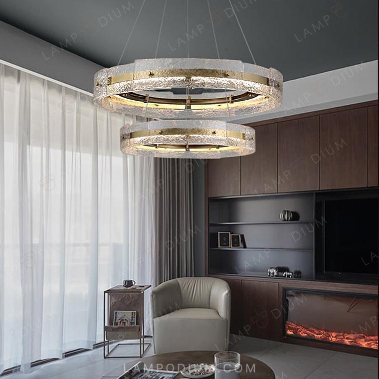 Ring chandeliers and light fixtures SAMANTHA B