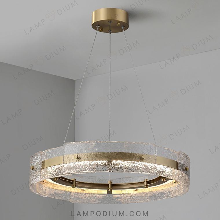 Ring chandeliers and light fixtures SAMANTHA B