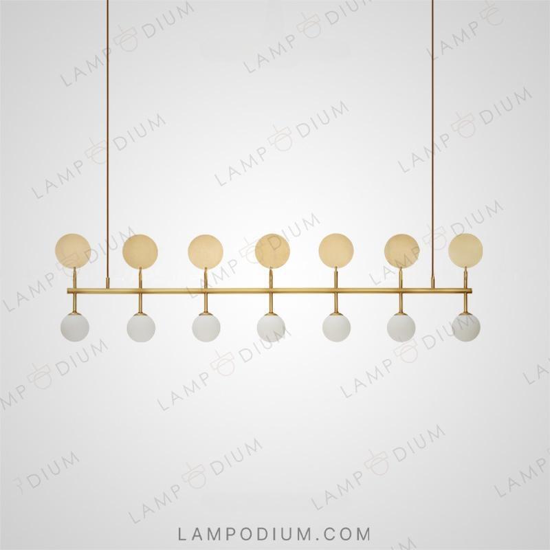 Linear, row luminaire SANTA LONG