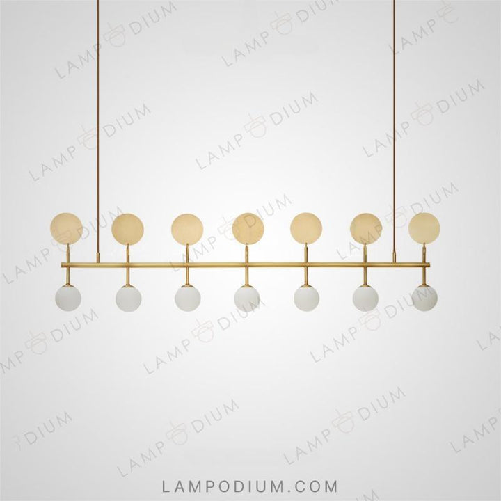 Linear, row luminaire SANTA LONG