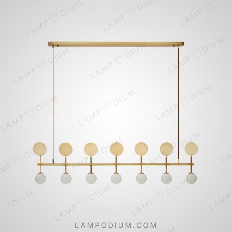 Linear, row luminaire SANTA LONG