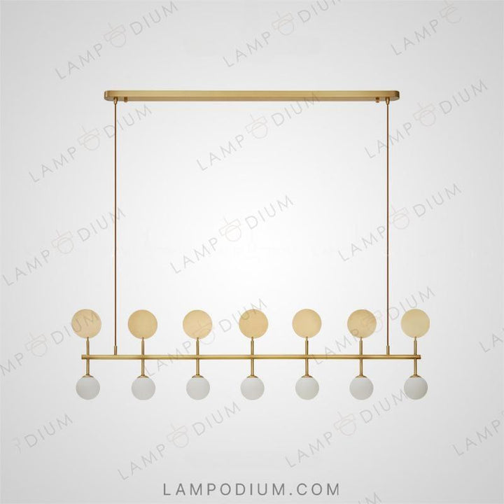 Linear, row luminaire SANTA LONG