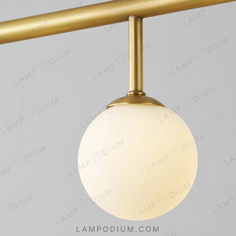 Linear, row luminaire SANTA LONG