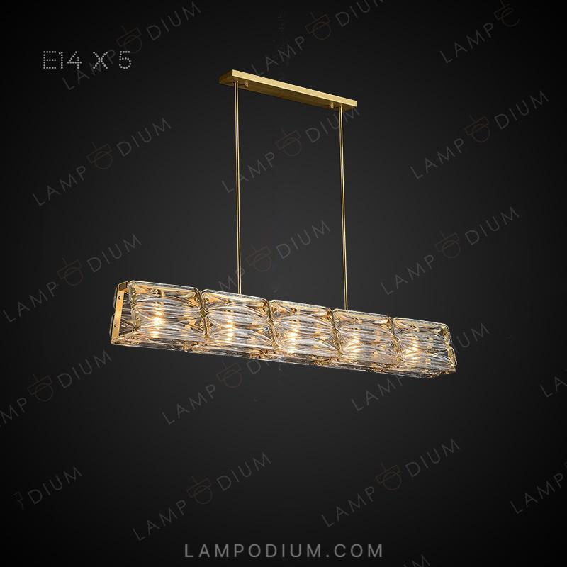 Linear, row luminaire SARIA LONG