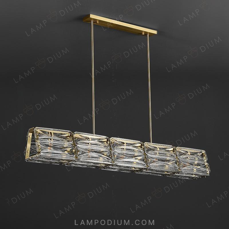 Linear, row luminaire SARIA LONG