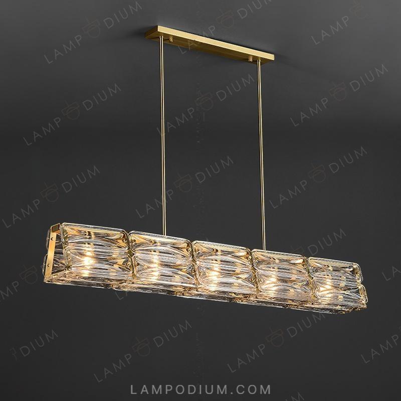 Linear, row luminaire SARIA LONG