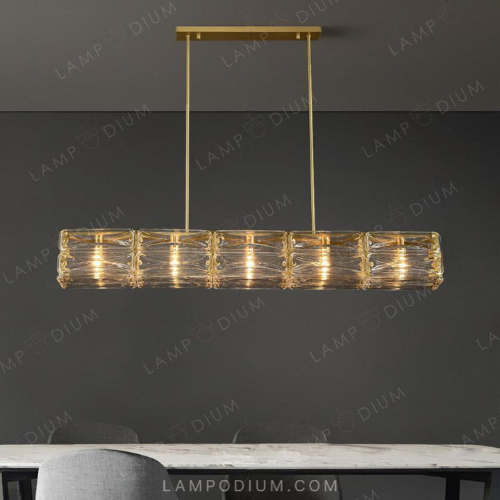 Linear, row luminaire SARIA LONG