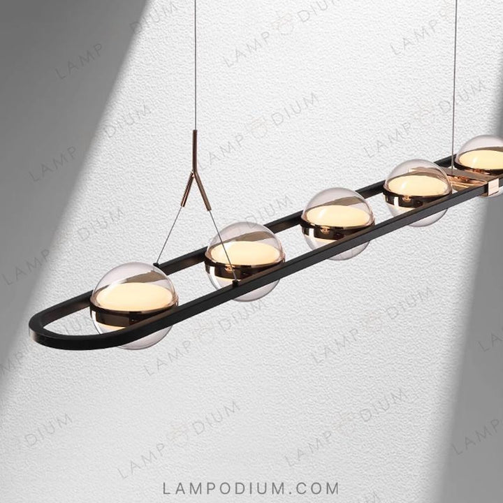 Linear, row luminaire SATURNA LONG