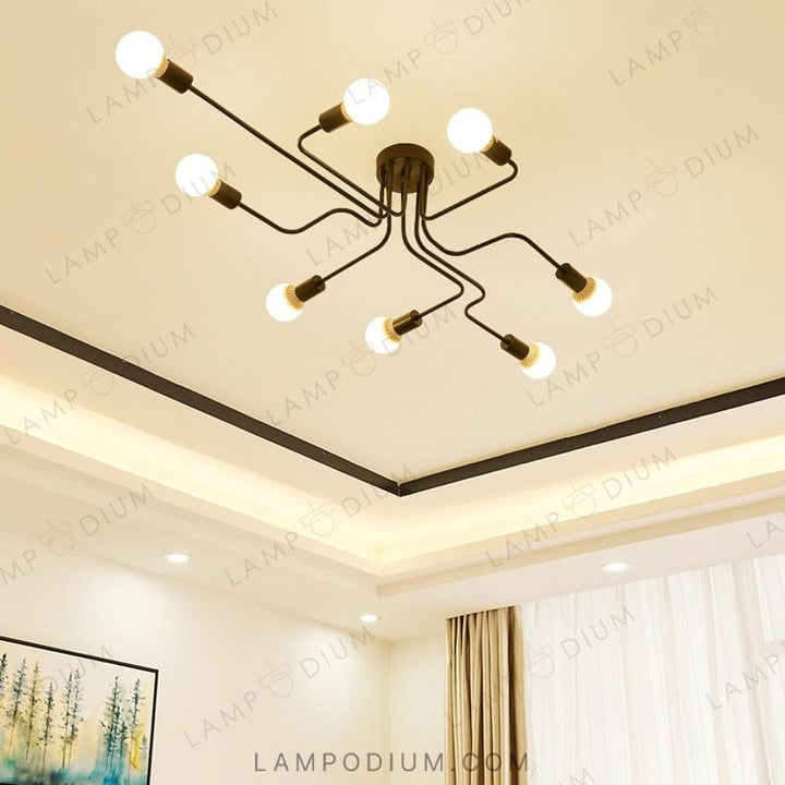 Chandelier SCHEME BLACK