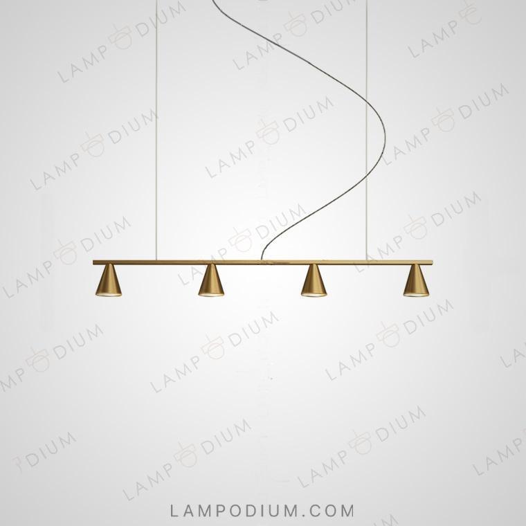 Linear, row luminaire SEGRI